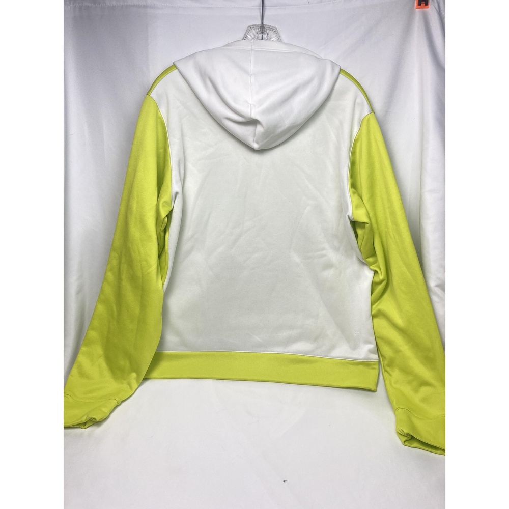UNDER ARMOUR Polyester Mens LG Green White Activewear Jacket Double Layer Traini - Picture 3 of 9